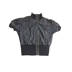 Jean Shirt Junior Medium Made By The Brand Forever